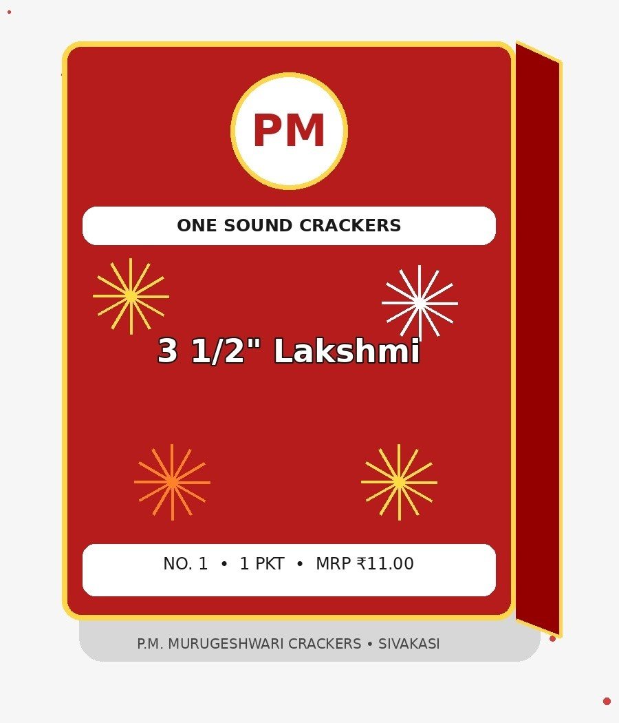 3 1/2" Lakshmi