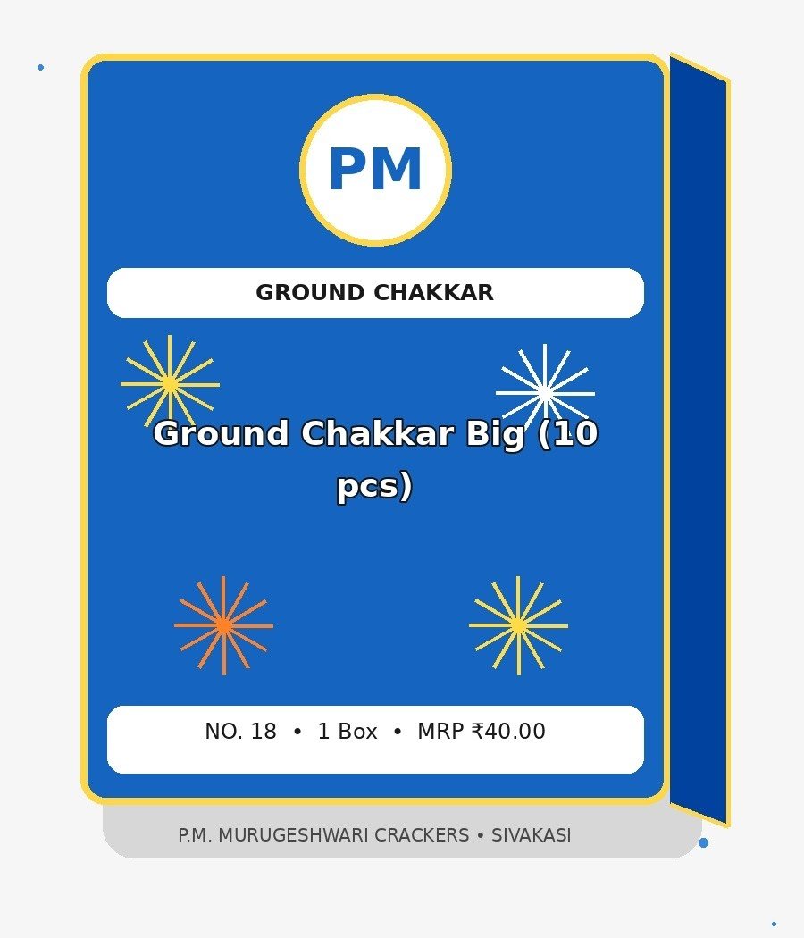 Ground Chakkar Big (10 pcs)