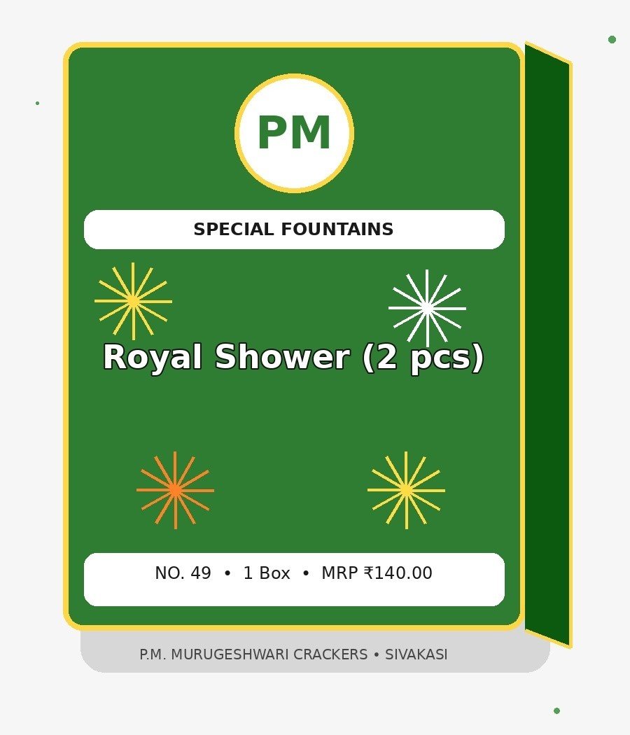 Royal Shower (2 pcs)