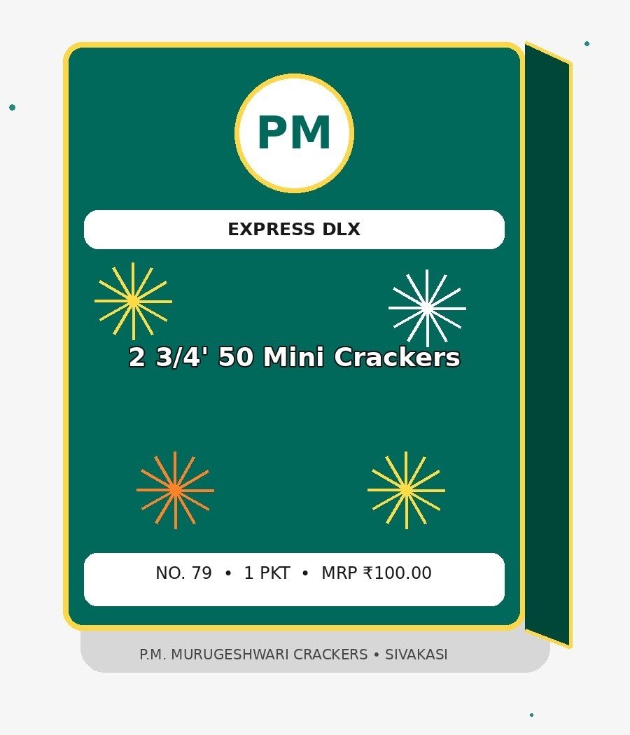 2 3/4' 50 Mini Crackers
