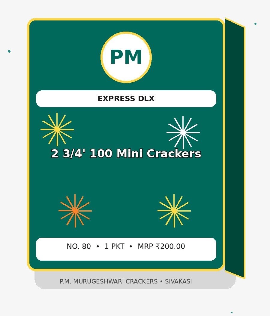 2 3/4' 100 Mini Crackers